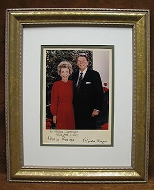 Photo of Nancy and Ronald Reagan - signed.