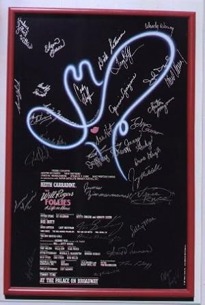 "Will Rogers Follies - A Life in Revue" playbill signed by the Cast