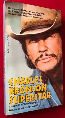 Immagine del venditore per Charles Bronson Superstar; The Male Sex Symbol of the 1970's! venduto da Back in Time Rare Books, ABAA, FABA