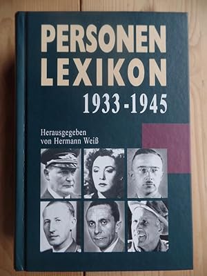 Bild des Verkufers fr Personenlexikon 1933 - 1945. zum Verkauf von Antiquariat Rohde