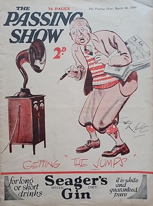 Bild des Verkufers fr The Passing Show, March 30, 1929. zum Verkauf von Antiquariat Schwarz & Grmling GbR