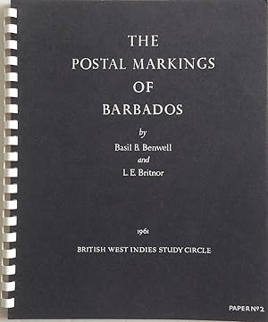 Imagen del vendedor de THE POSTAL MARKINGS OF BARBADOS a la venta por Chris Barmby MBE. C & A. J. Barmby