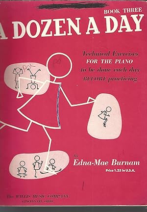 Seller image for A Dozen A Day Technical Excercises for the Piano (Book 3) for sale by Vada's Book Store