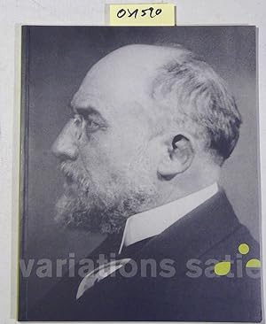 Image du vendeur pour Variations Satie: Exposition prsente par l'IMEC  l'Abbaye-aux-Dames (Caen) du 21 juin au 10 septembre 2000 (Empreintes) mis en vente par Antiquariat Trger