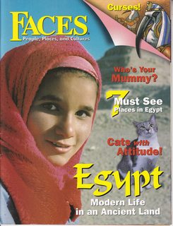 Seller image for Faces: People Places and Cultures, September 2006 Vol. 23 No 1: Egypt-Modern Life in an Ancient Land for sale by Never Too Many Books