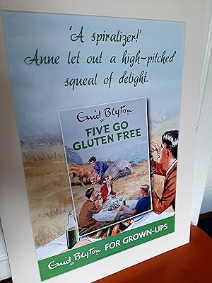 Promotional Book Poster: Five Go Gluten Free