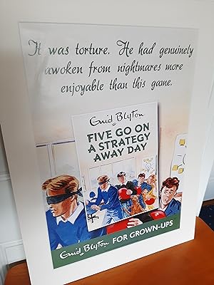 Promotional Book Poster: Five Go On A Strategy Away Day