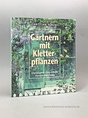 Imagen del vendedor de Grtnern mit Kletterpflanzen. a la venta por Bibliotheca Botanica