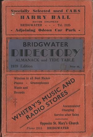 Bridgwater Directory, Almanack and Tide Table.