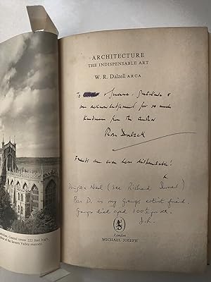 Imagen del vendedor de Architecture the Indispensable Art a la venta por Early Republic Books