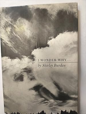 Imagen del vendedor de I Wonder Why. . a la venta por Early Republic Books