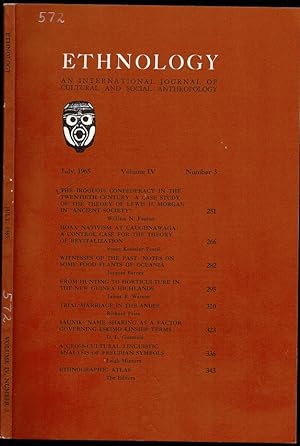 Seller image for The Iroquois Confederacy in the Twentieth Century: A Cash Study of the Theory of Lewis B Morgan in "Ancient Society" in Ethnology Volume IV, Number 3 for sale by The Book Collector, Inc. ABAA, ILAB