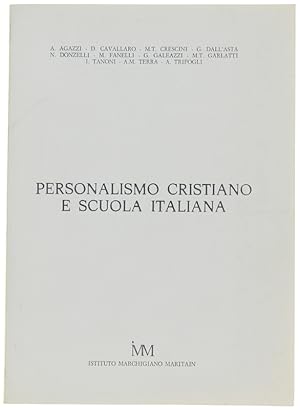 PERSONALISMO CRISTIANO E SCUOLA ITALIANA.: