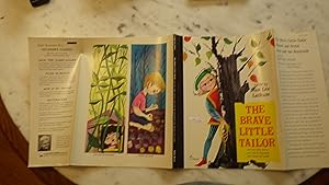 Image du vendeur pour The Brave Little Tailor, Retold by Jean Lee Latham, Dust Jacket Only by J. Jose Correas, DJ ONLY NO BOOK dustjacket only, & 2 Other Stories Jack & beanstalk & Hansel & Gretel, Once Upon a time a little Tailor swatted 7 Flies ,& Killed them all at 1 Blow, mis en vente par Bluff Park Rare Books