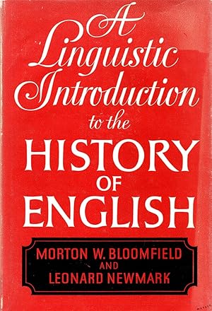 Seller image for A Linguistic Introduction to the History of English for sale by Cider Creek Books