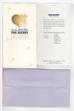 Seller image for THE SECRET: a Fairytale for Lovers. for sale by Bookfever, IOBA  (Volk & Iiams)