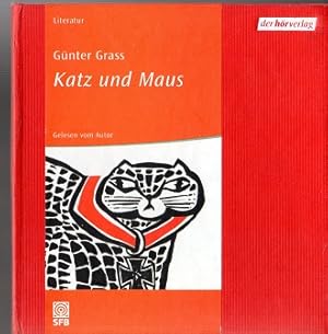 Bild des Verkufers fr Katz und Maus. Gnter Grass. Gelesen vom Autor. Mit einem Begleittext von Helmut Frielinghaus / Literatur zum Verkauf von Versandantiquariat Sylvia Laue