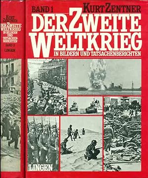 Bild des Verkufers fr Der Zweite Weltkrieg in Bildern und Tatsachenbrichten. Band 1 + Band 2. zum Verkauf von Online-Buchversand  Die Eule