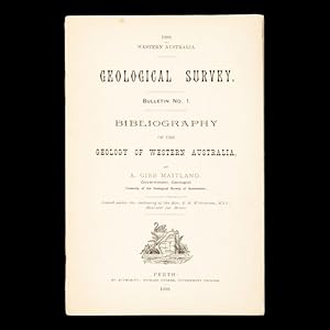 Immagine del venditore per Bibliography of the geology of Western Australia, venduto da Douglas Stewart Fine Books