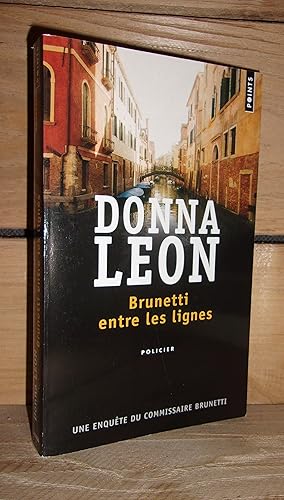 Imagen del vendedor de BRUNETTI ENTRE LES LIGNES a la venta por Planet's books