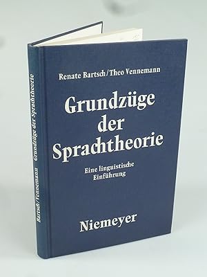 Imagen del vendedor de Grundzge der Sprachtheorie. a la venta por Antiquariat Dorner