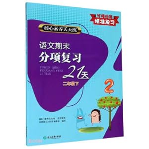 Image du vendeur pour Chinese final sub-item review 21 days (2nd part) / core literacy practice every day(Chinese Edition) mis en vente par liu xing