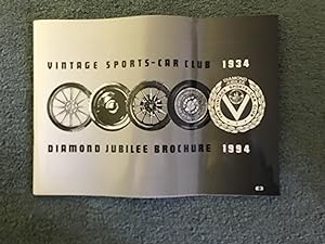 The Vintage Sports Car Club. Diamond Jubilee Brochure 1934-1994