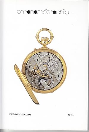 Chronométrophilia no 32 Eté 1992