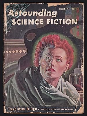 Imagen del vendedor de Astounding Science Fiction (Volume LIII, Number 6; August 1954) a la venta por JNBookseller