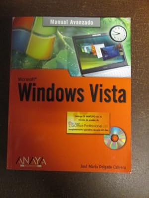 Imagen del vendedor de WINDOWS VISTA, MANUAL AVANZADO a la venta por LIBRERIA AZACAN