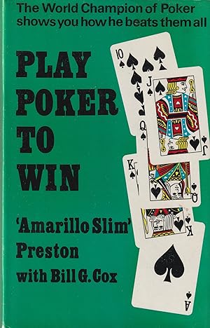 Imagen del vendedor de Play Poker to Win a la venta por Card Game Books
