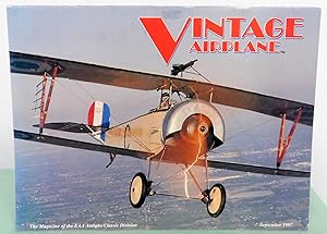 Bild des Verkufers fr Vintage Airplane September 1997 Vol. 25 No. 9 zum Verkauf von Argyl Houser, Bookseller