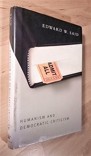 Seller image for Humanism and Democratic Criticism for sale by Llibres Bombeta