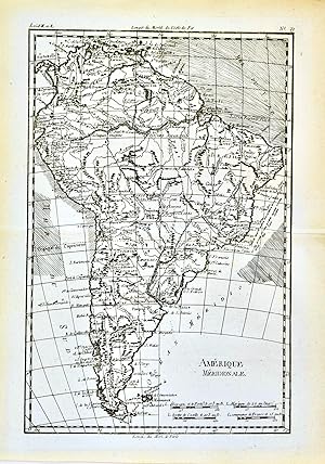 Amérique Méridionale [Map of South America]