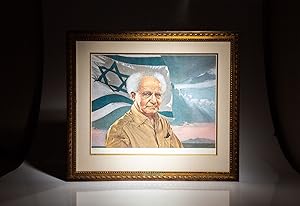 Portrait of Prime Minister David Ben-Gurion