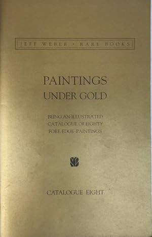 Paintings Under Gold. Catalogue Eight.