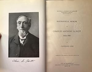 Biographical Memoir of Charles Anthony Schott, 1826-1901.