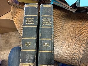 Imagen del vendedor de Theologia Dogmatica Et Moralis Secundum OrdinemCatechismi Concilii Tridentini in QuinqueLibros . Hac Septima Veneta Editione . Only Volume 1 and 2 of 4 volumes a la venta por Riverow Bookshop