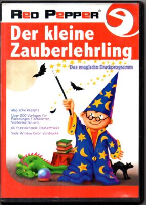 Der kleine Zauberlehrling. Das magische Druckprogramm. Magische Rezepte. Über 200 Vorlagen für Ei...