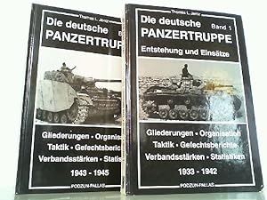 Jentz Die deutsche Panzertruppe Band 1 Entstehung-Einsätze NEU 1933-1942 