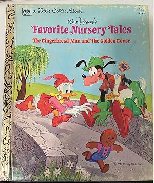 Walt Disney's Favorite Nursery Tales.the Gingerbread Man and the Golden Goose (little Golden D125...