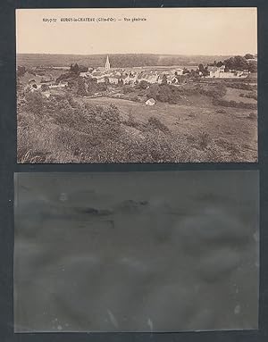 Carte postale Gurgy-le-Chateau, Vue générale, avec Negativ-CPA