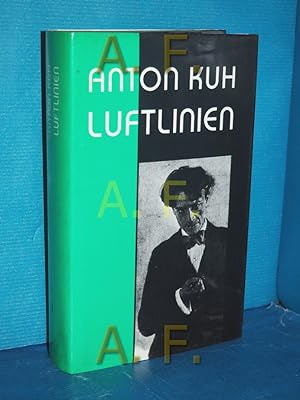 Seller image for Luftlinien. Feuilletons, Essays und Publizistik for sale by Antiquarische Fundgrube e.U.