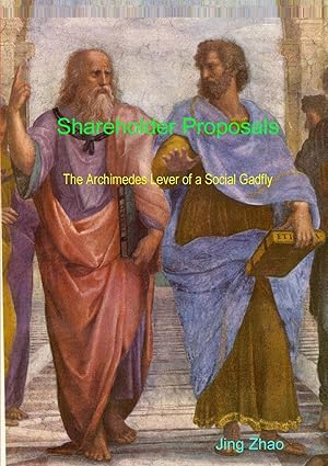 Immagine del venditore per Shareholder Proposals: The Archimedes Lever of a Social Gadfly venduto da moluna