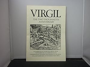 Virgil The Two Thousandth Anniversary : Catalogue of an exhibition in the British Library from 17...