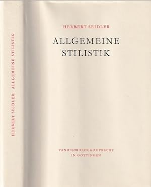 Allgemeine Stilistik.