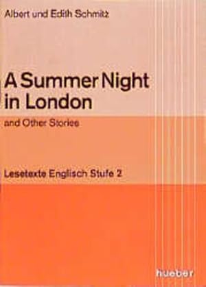 Image du vendeur pour A Summer Night in London and Other Stories mis en vente par Versandantiquariat Felix Mcke