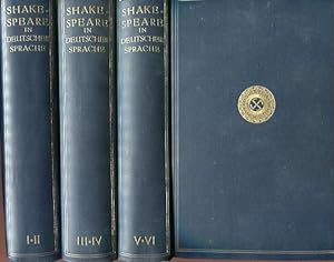 Shakespeare in Deutscher Sprache. 6 Bände. (in 3) = kompl. Edition.