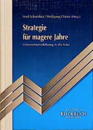 Imagen del vendedor de Strategie fr magere Jahre a la venta por Versandantiquariat Felix Mcke