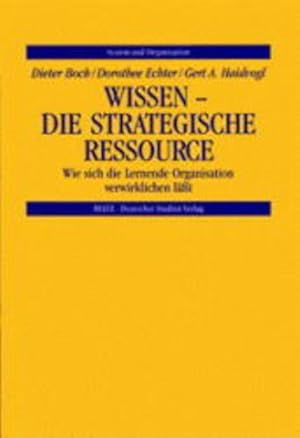 Seller image for Wissen - die strategische Ressource for sale by Versandantiquariat Felix Mcke